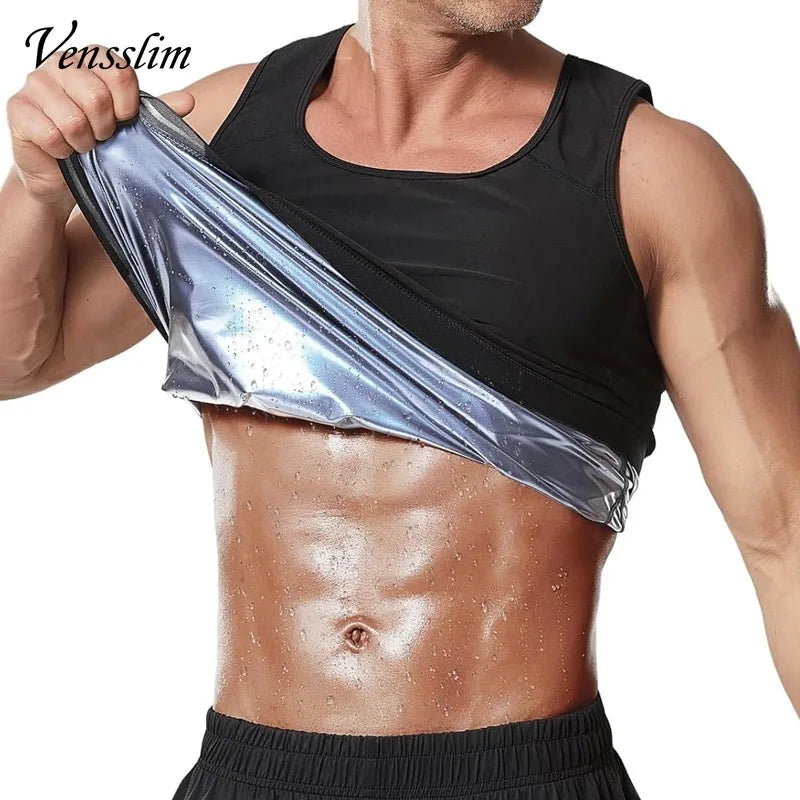Chaleco Sauna para Hombre – Quema Grasa y Modelador Corporal para Entrenamiento