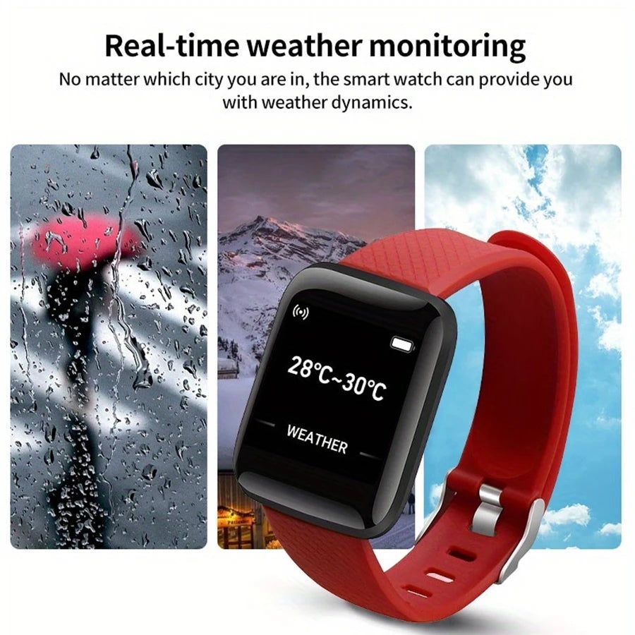 Smartwatch Unisex – Notificaciones y Monitor de Actividad Física