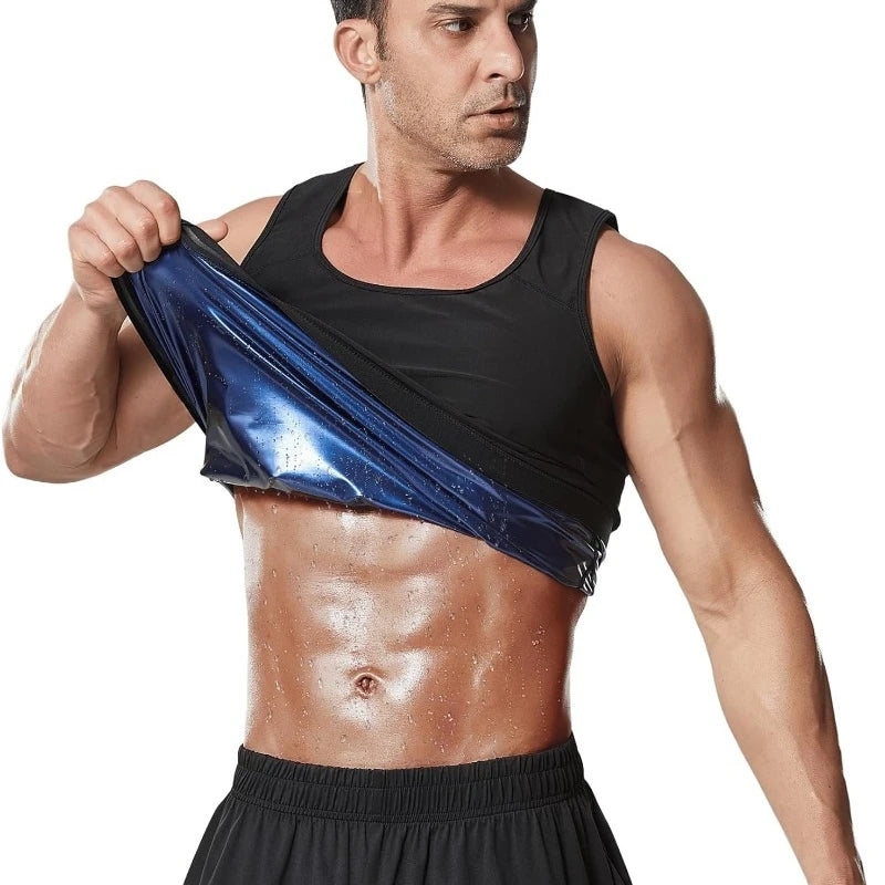 Chaleco Sauna para Hombre – Quema Grasa y Modelador Corporal para Entrenamiento