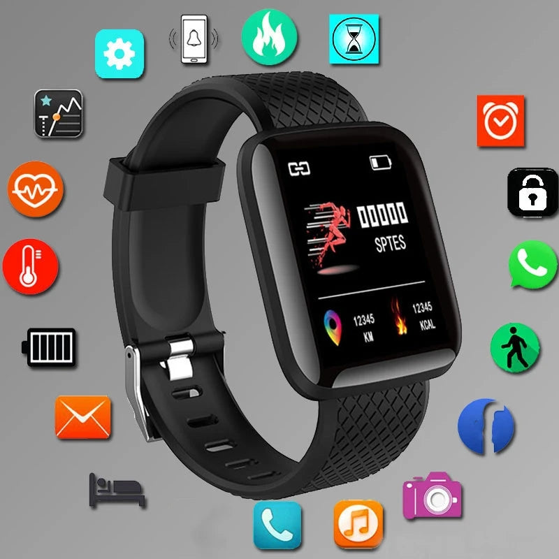 Smartwatch Unisex – Notificaciones y Monitor de Actividad Física