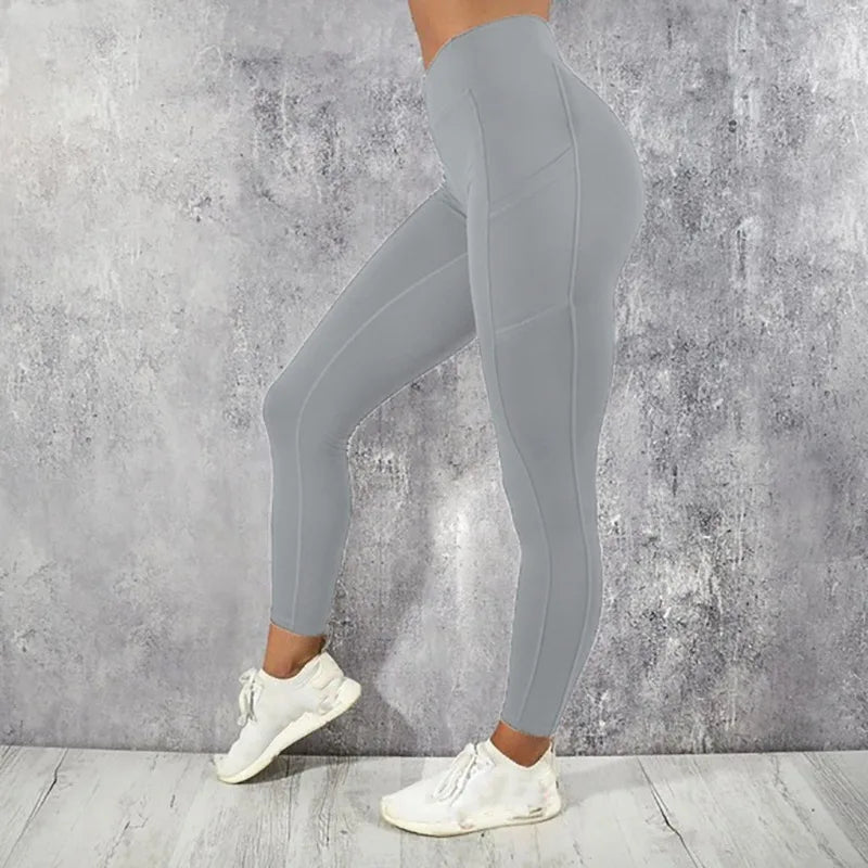 Legging Yoga Cintura Alta con Bolsillo – Moldeador