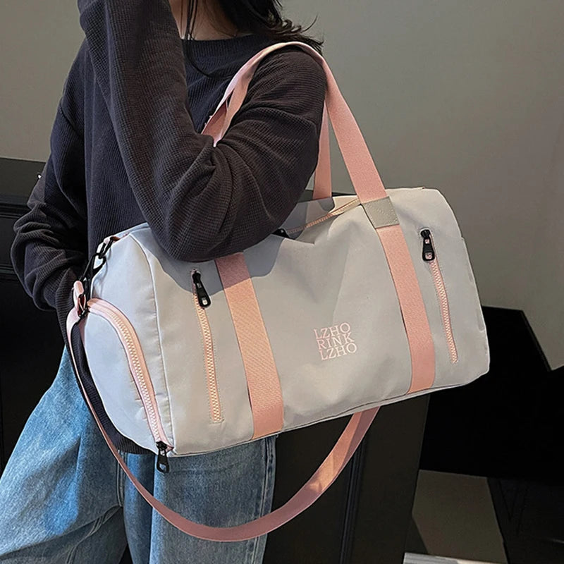 Bolsa Deportiva de Viaje Mujer – Impermeable Seco y Húmedo