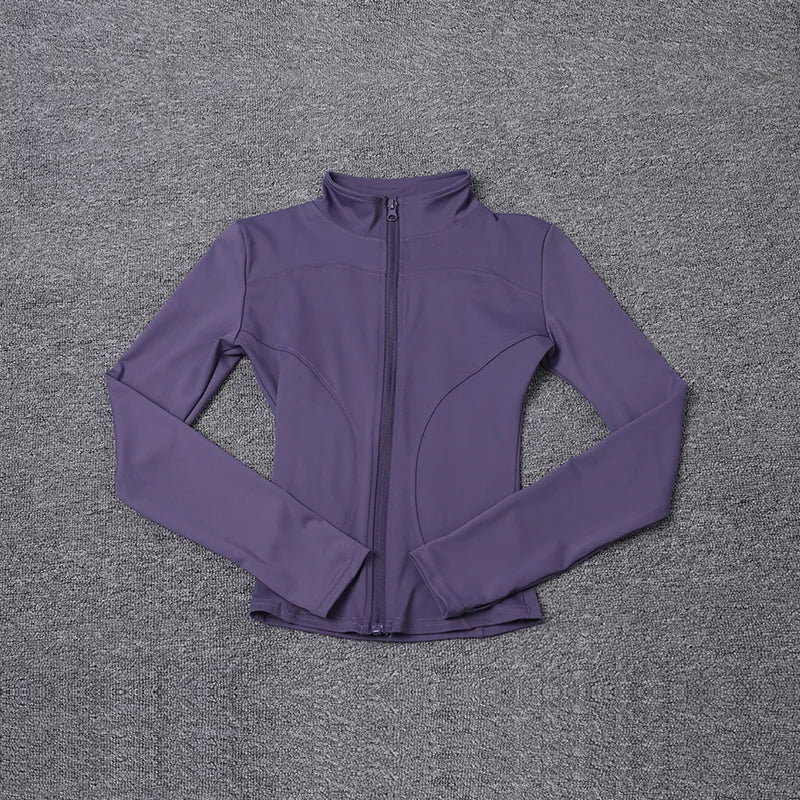 Chaqueta Deportiva Mujer – Manga Larga para Gym y Yoga