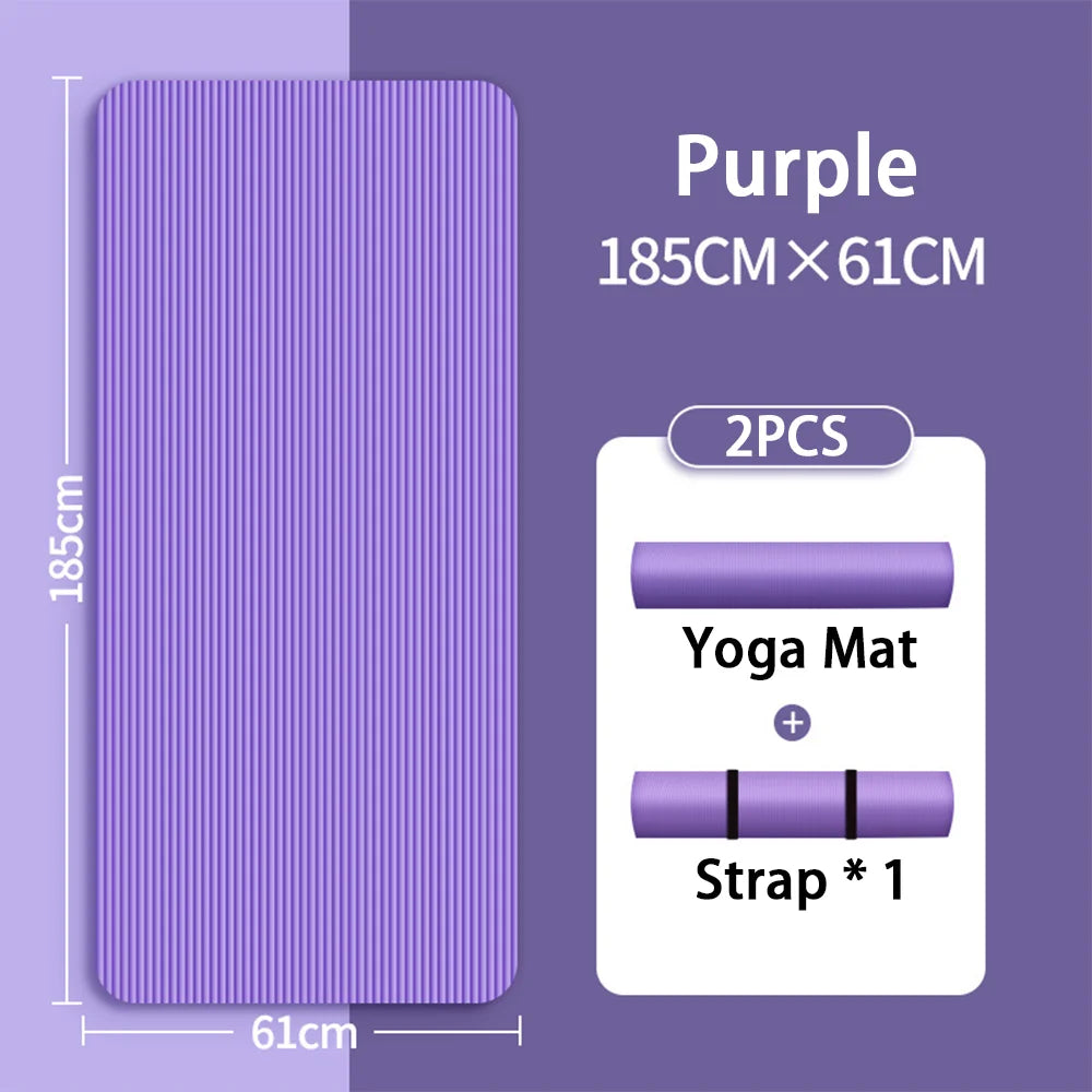 Esterilla Yoga Premium 8mm – Antideslizante y Gruesa