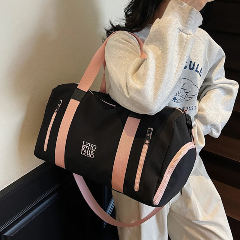 Bolsa Deportiva de Viaje Mujer – Impermeable Seco y Húmedo