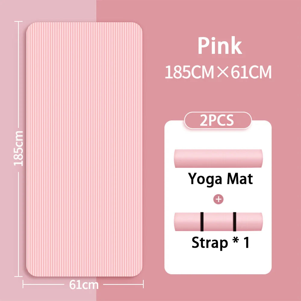 Esterilla Yoga Premium 8mm – Antideslizante y Gruesa