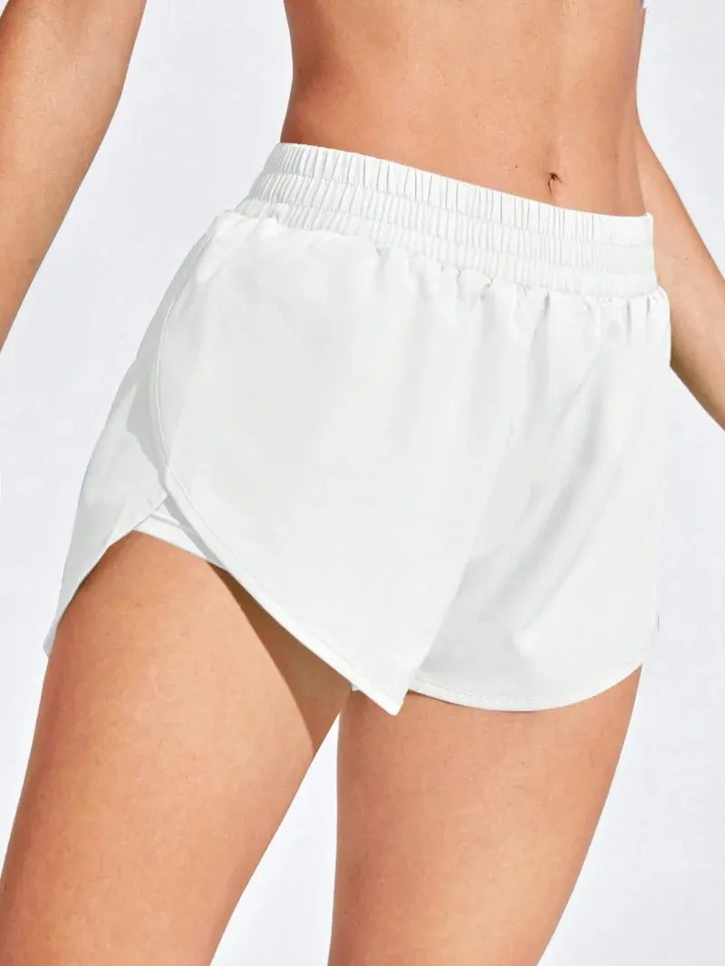 Shorts Elásticos de Yoga para Mujer – Running y Fitness