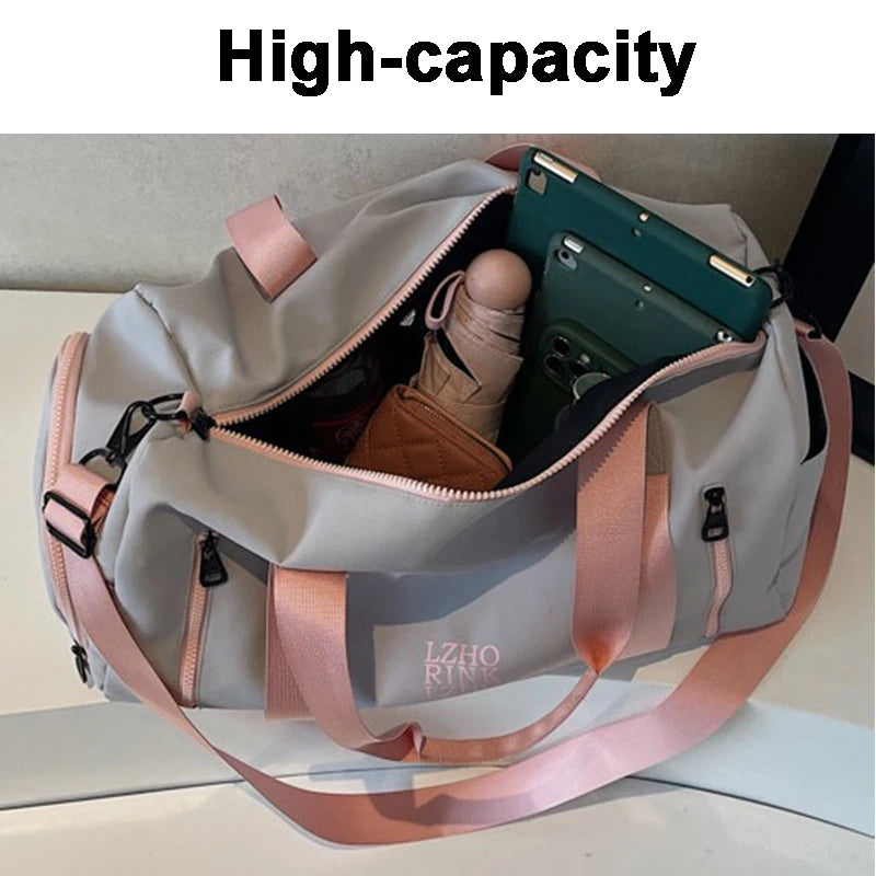 Bolsa Deportiva de Viaje Mujer – Impermeable Seco y Húmedo
