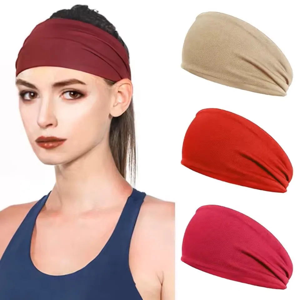 Cinta Deportiva para el Pelo – Absorbe el Sudor para Yoga, Tenis y Running