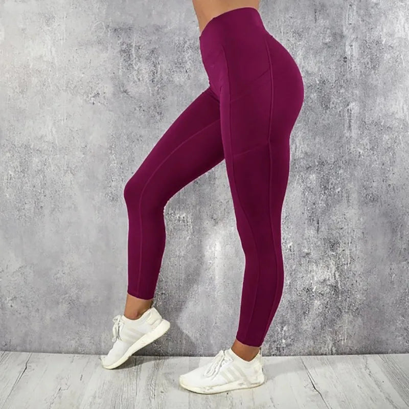 Legging Yoga Cintura Alta con Bolsillo – Moldeador