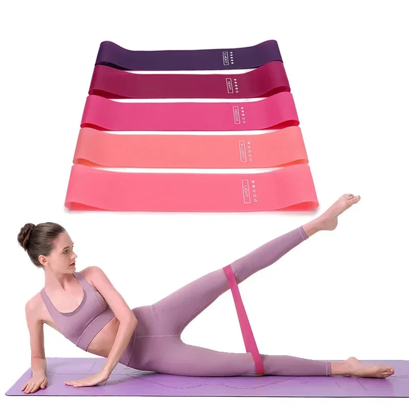 Bandas Elásticas Fitness Portátiles – Yoga, Pilates y Crossfit