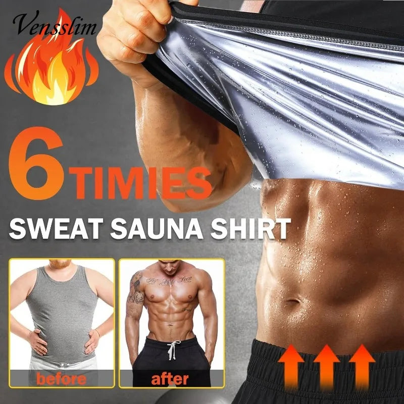 Chaleco Sauna para Hombre – Quema Grasa y Modelador Corporal para Entrenamiento