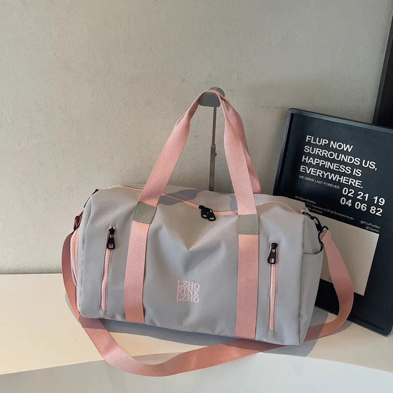Bolsa Deportiva de Viaje Mujer – Impermeable Seco y Húmedo