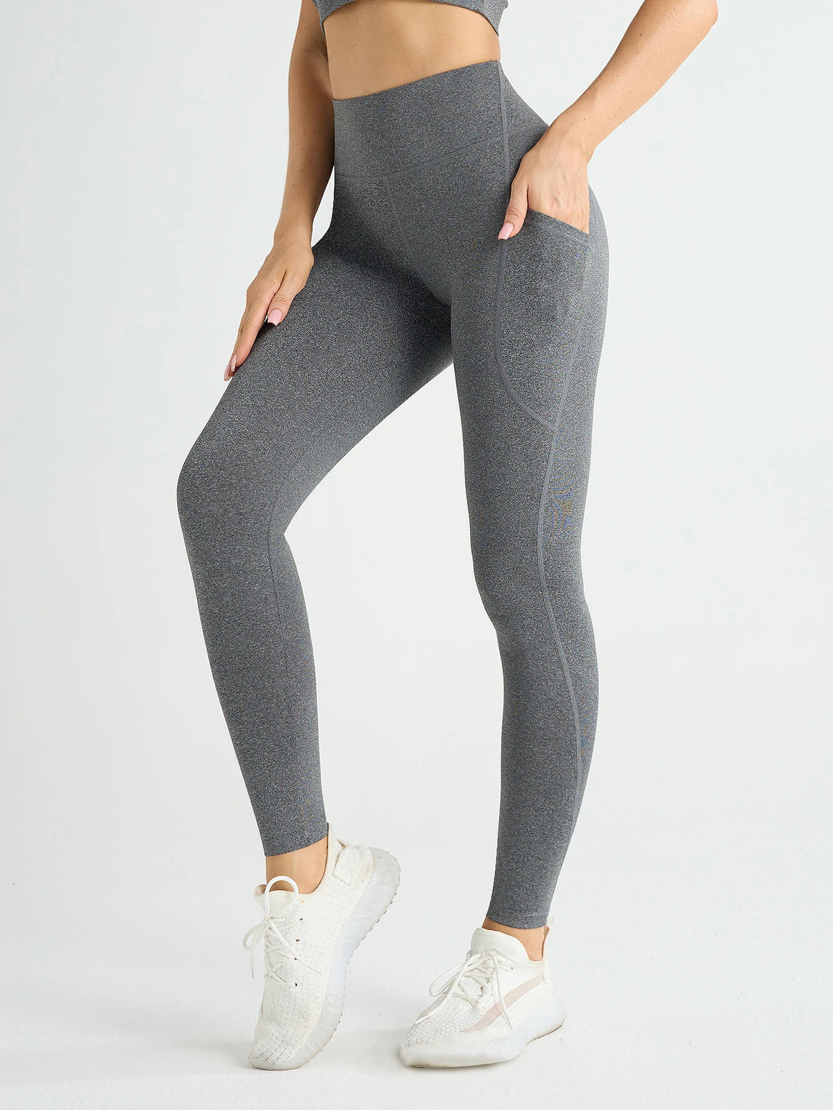 Leggings Deportivos para Mujer con Bolsillos – Cintura Alta para Yoga