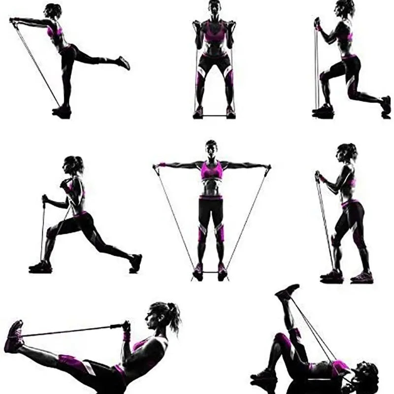 Bandas Elásticas con Asas – Entrenamiento de Fuerza en Casa
