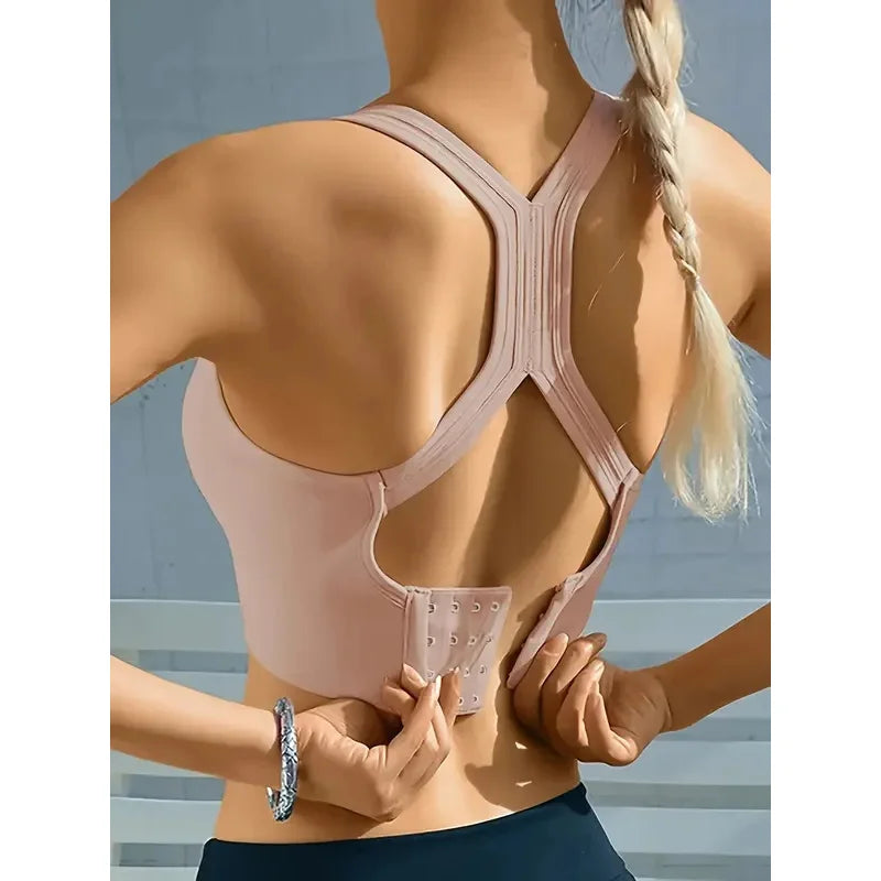Top Deportivo Sin Costuras – Sujetador Push Up Transpirable