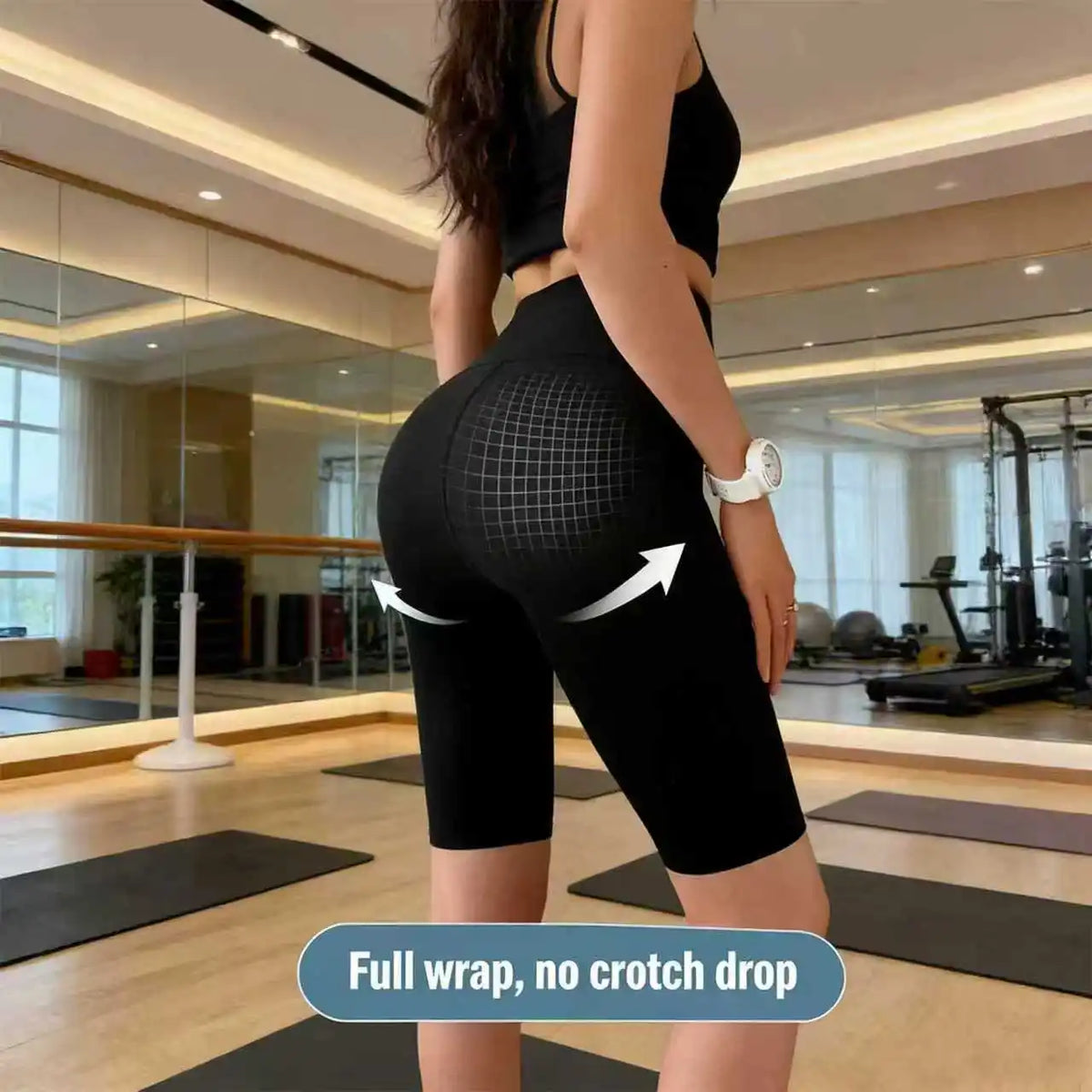 Shorts Deportivos de Cintura Alta para Mujer – Ciclismo, Running y Yoga