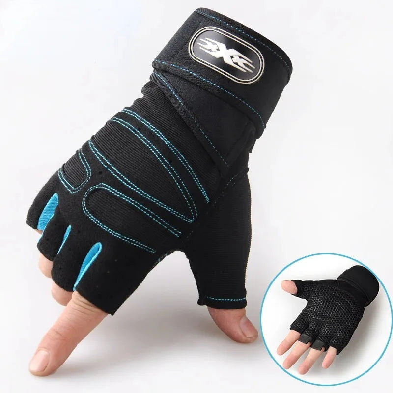 Guantes Deportivos Sin Dedos para Hombre y Mujer – Gimnasio Ciclismo Senderismo Boxeo