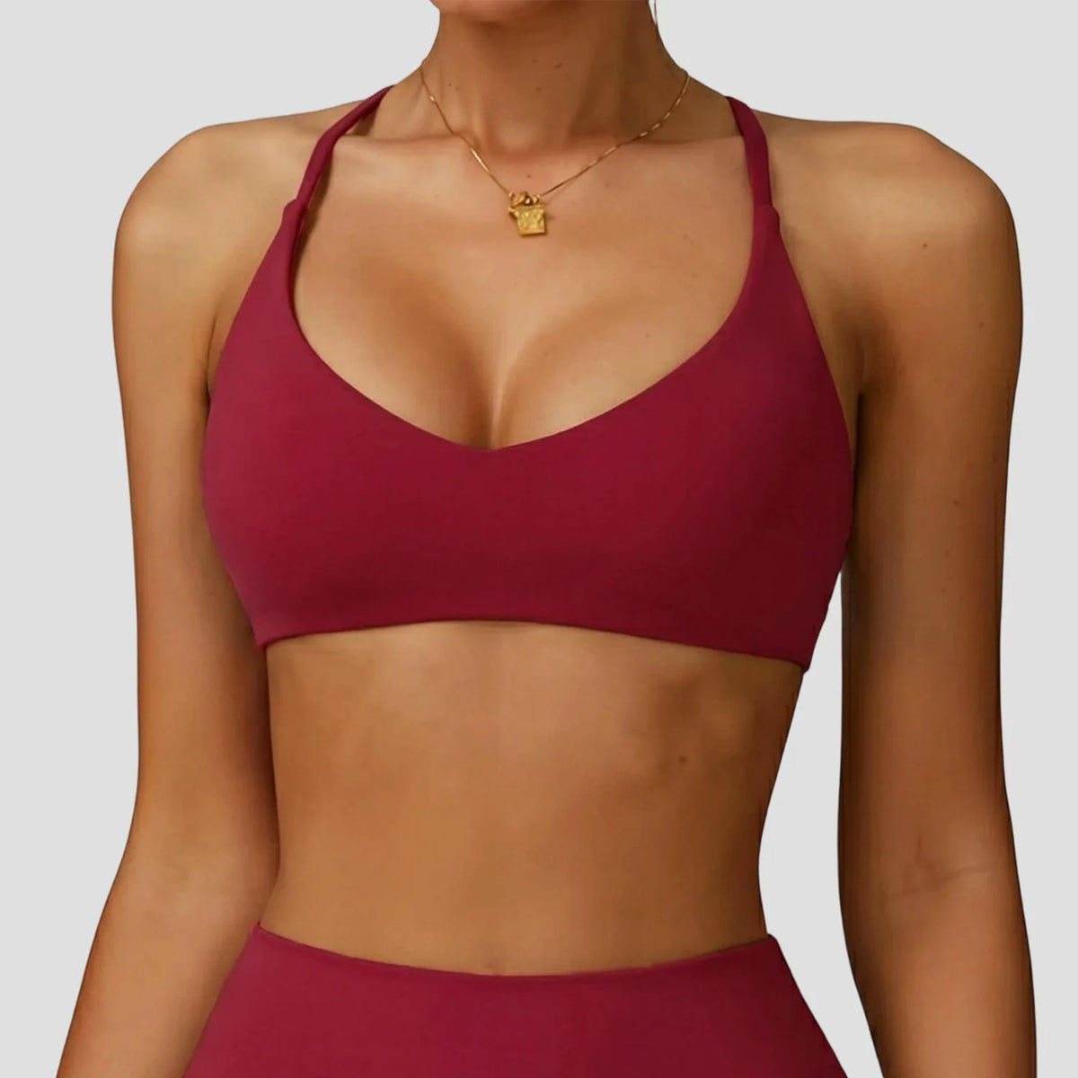 Sujetador Deportivo Push-Up de Alto Soporte para Mujer