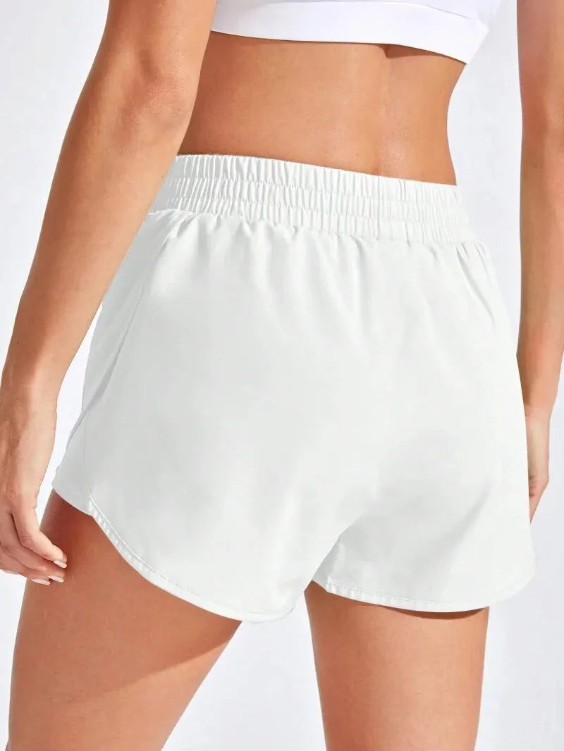 Shorts Elásticos de Yoga para Mujer – Running y Fitness