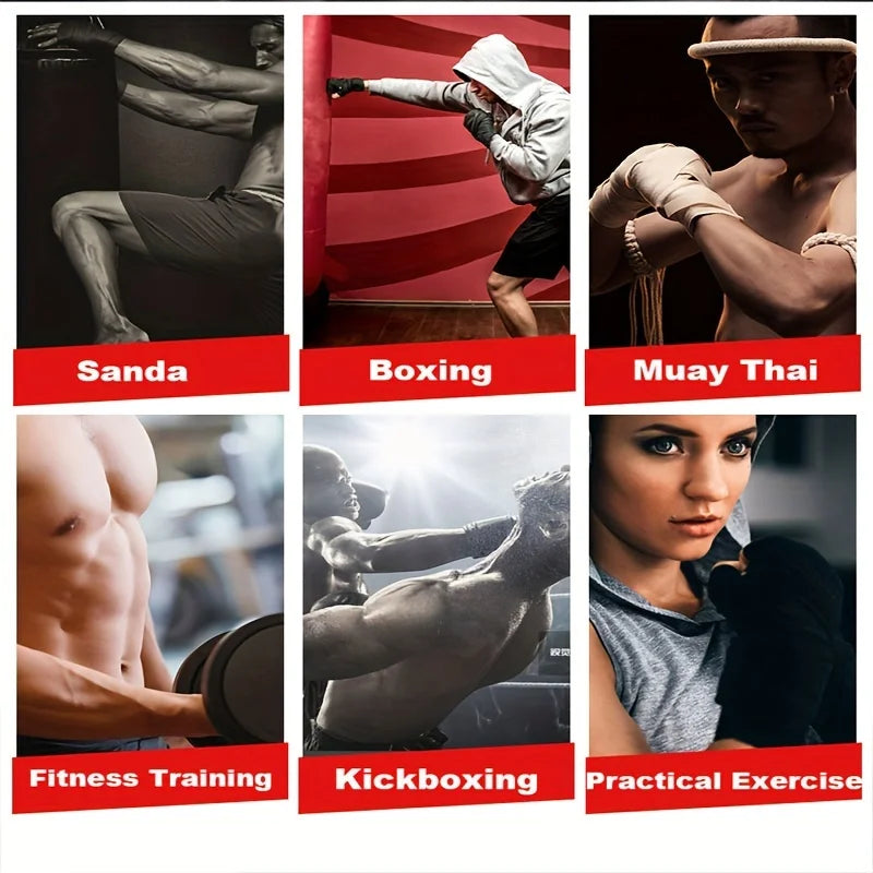 Vendas de Boxeo de Algodón – Correas para Manos MMA Sanda Kick Boxing (1.5 a 5M)