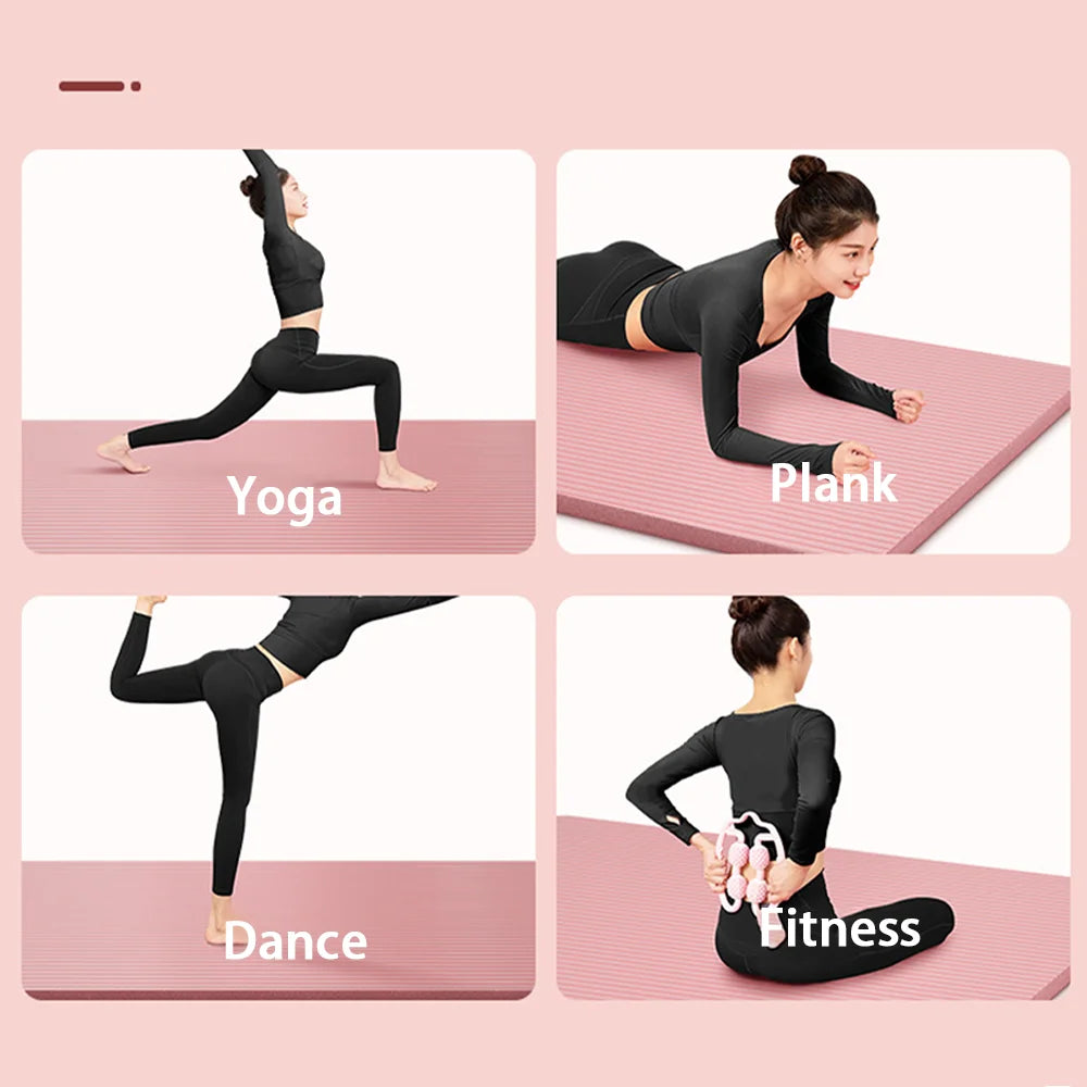 Esterilla Yoga Premium 8mm – Antideslizante y Gruesa