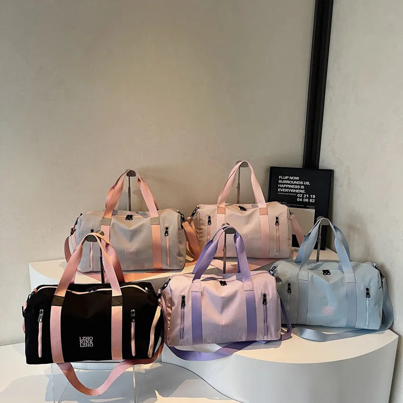 Bolsa Deportiva de Viaje Mujer – Impermeable Seco y Húmedo