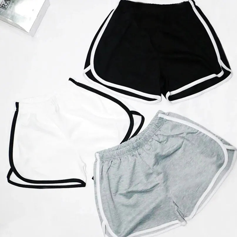 Shorts Elásticos de Verano para Mujer – Secado Rápido
