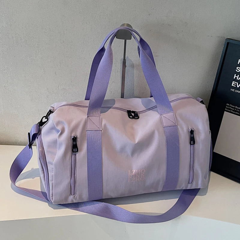 Bolsa Deportiva de Viaje Mujer – Impermeable Seco y Húmedo