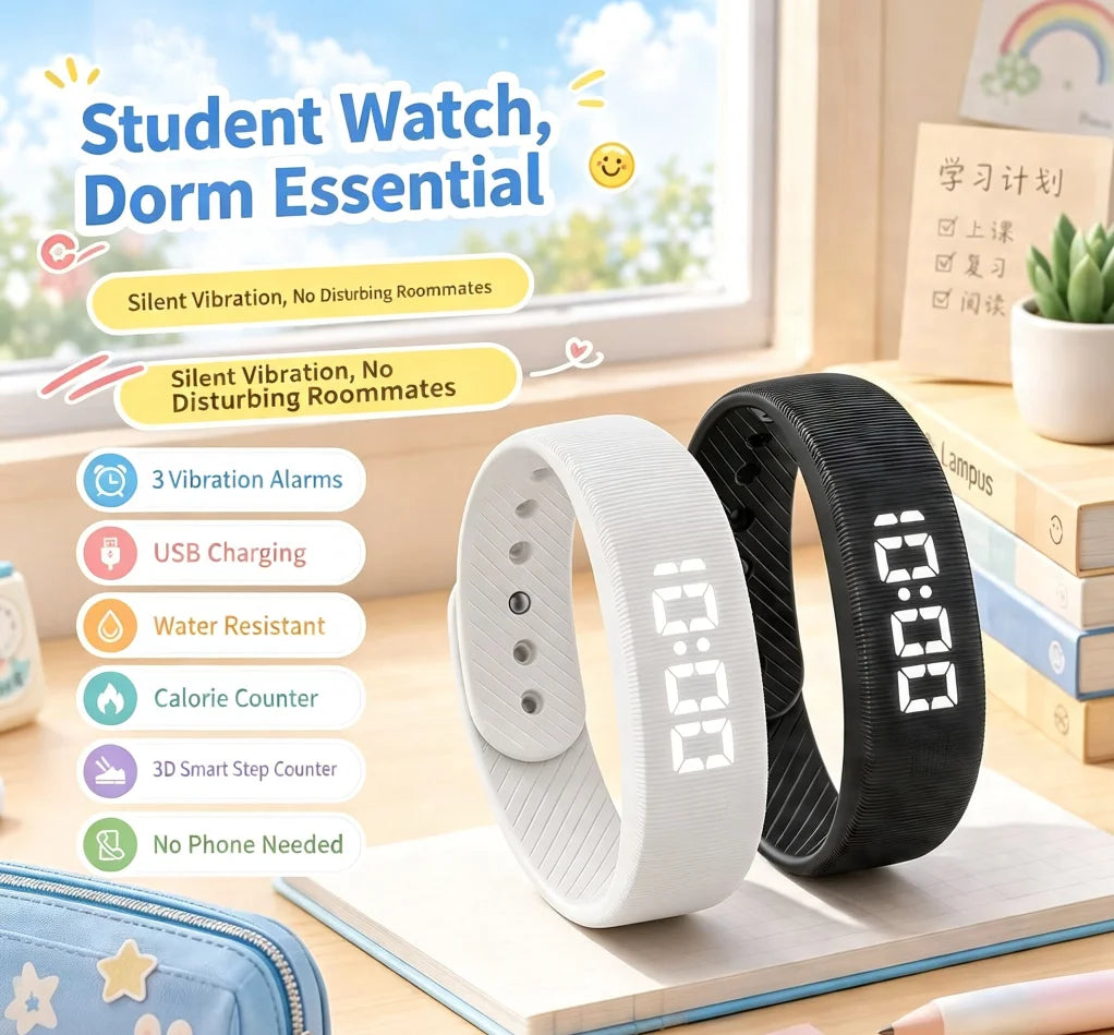Pulsera Podómetro Inteligente – Contador de Pasos y Actividad