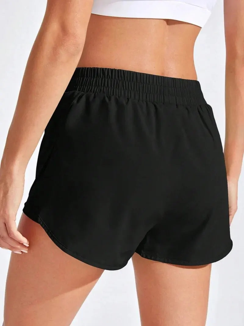 Shorts Elásticos de Yoga para Mujer – Running y Fitness