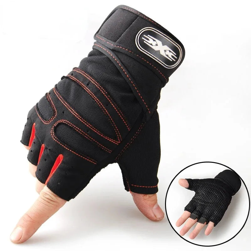 Guantes Deportivos Sin Dedos para Hombre y Mujer – Gimnasio Ciclismo Senderismo Boxeo