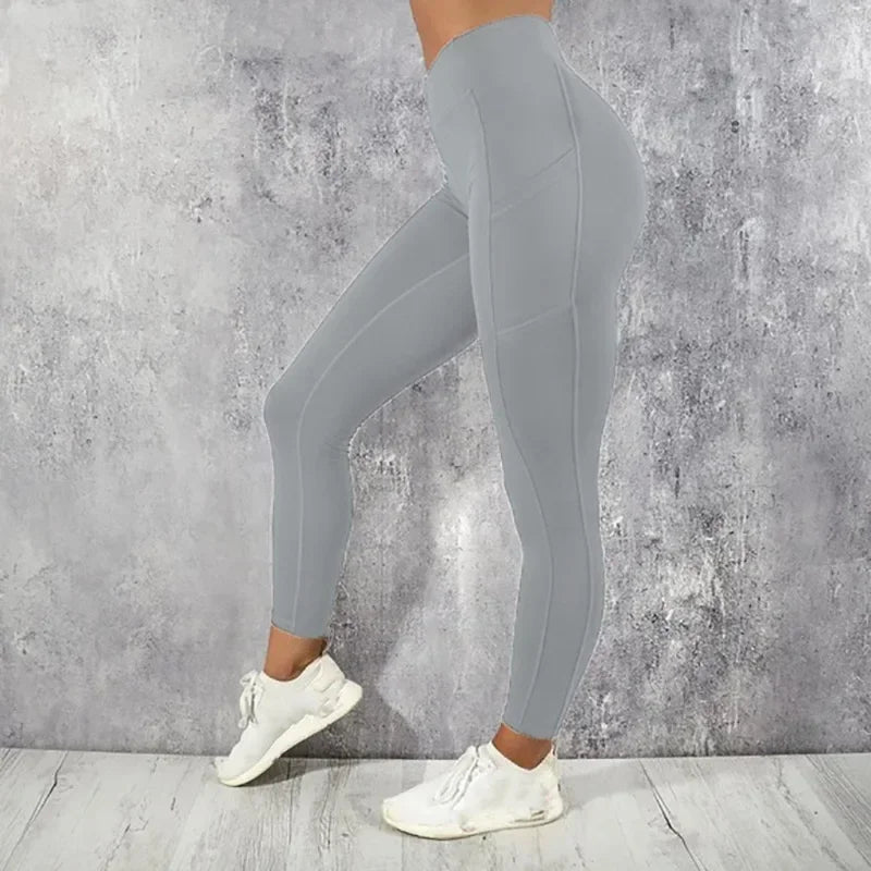 Legging Yoga Cintura Alta con Bolsillo – Moldeador