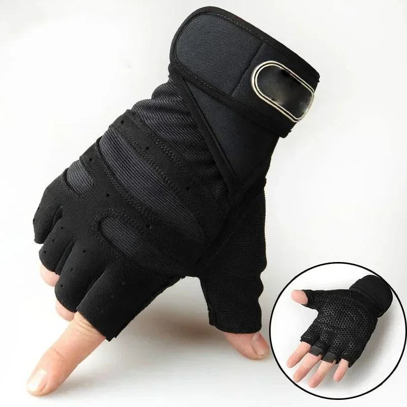Guantes Deportivos Sin Dedos para Hombre y Mujer – Gimnasio Ciclismo Senderismo Boxeo