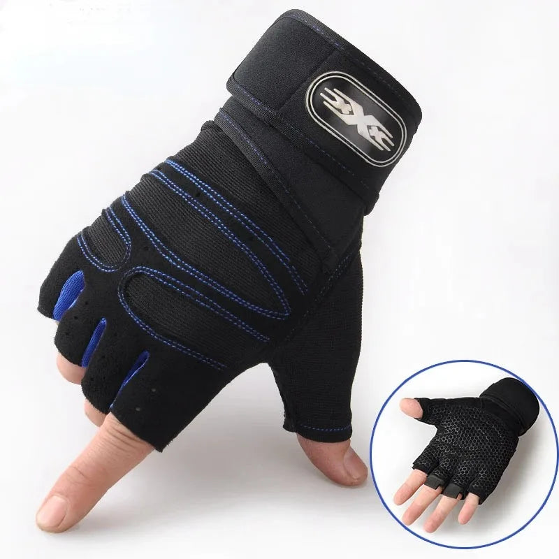 Guantes Deportivos Sin Dedos para Hombre y Mujer – Gimnasio Ciclismo Senderismo Boxeo