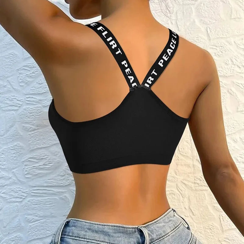 Sujetador Deportivo Sin Costuras para Mujer – Top de Alto Impacto para Yoga y Gym