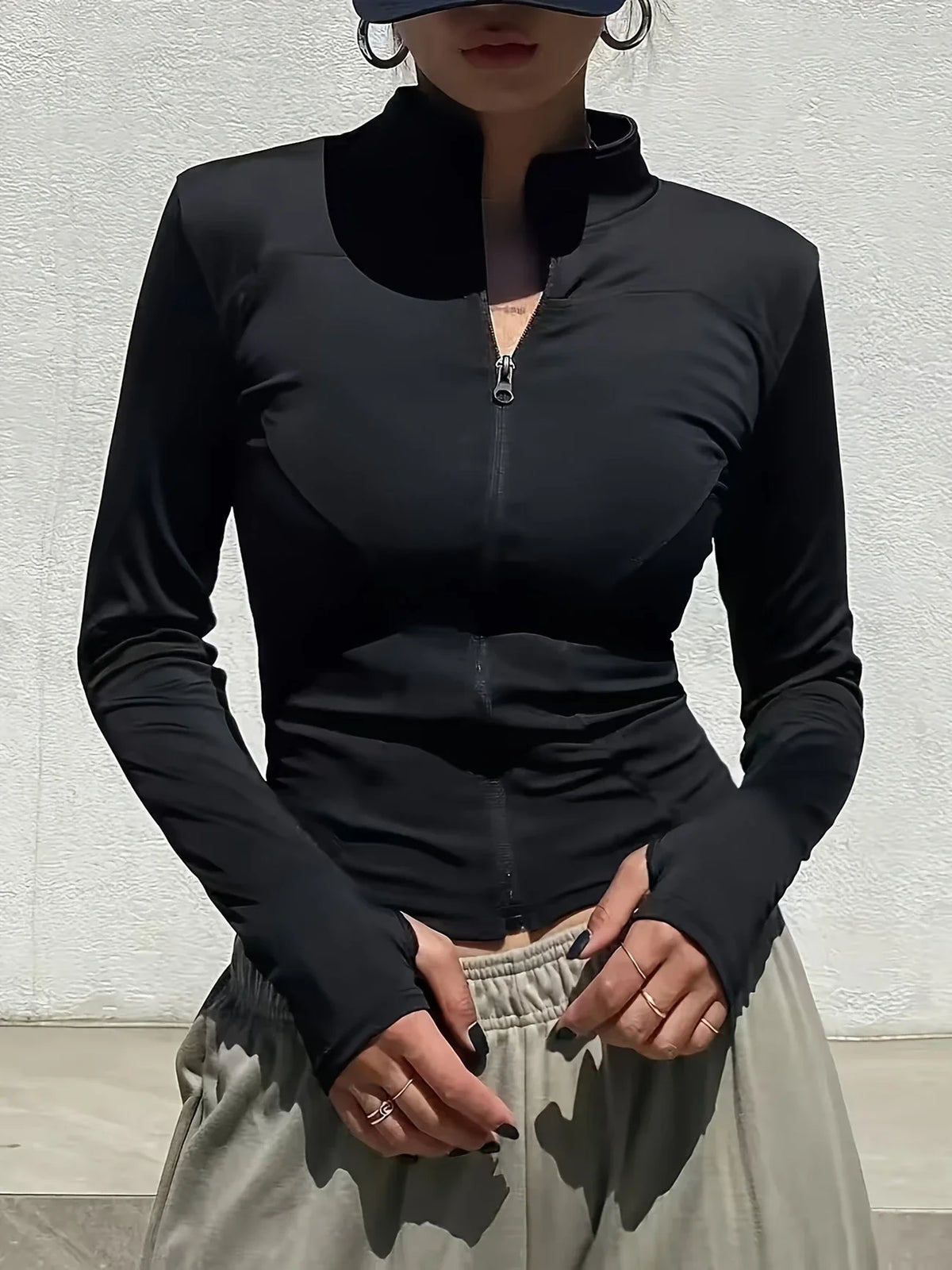 Chaqueta Deportiva de Secado Rápido para Mujer – Pilates y Running