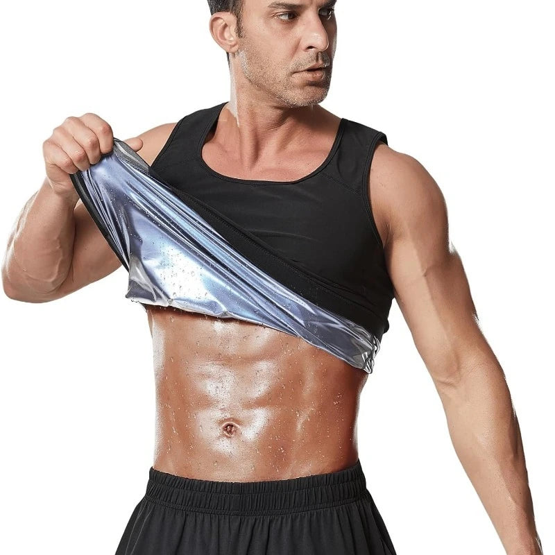 Chaleco Sauna para Hombre – Quema Grasa y Modelador Corporal para Entrenamiento