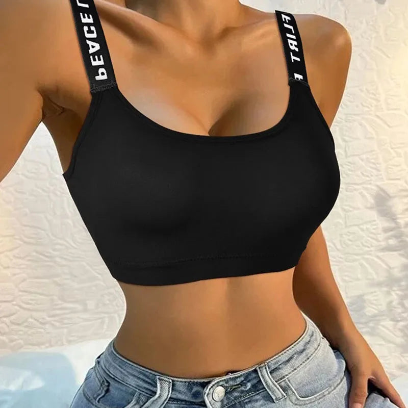 Sujetador Deportivo Sin Costuras para Mujer – Top de Alto Impacto para Yoga y Gym